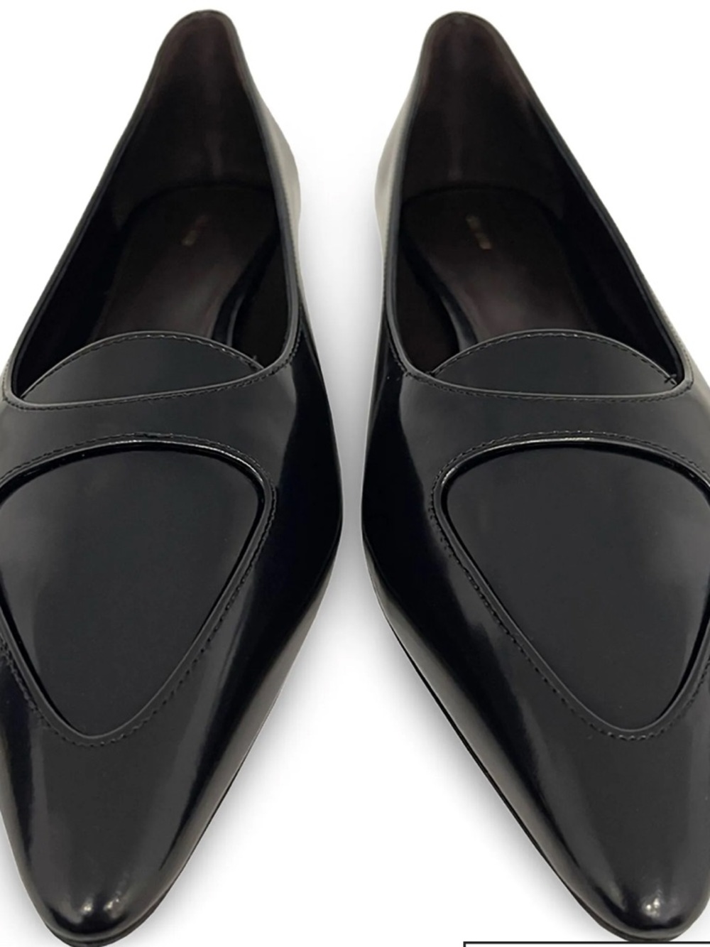 Black Pointed Toe Women's Flats
